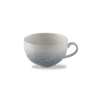 Theekop / cappuccinokop inh. 34cl. Churchill raku Topaz Blue