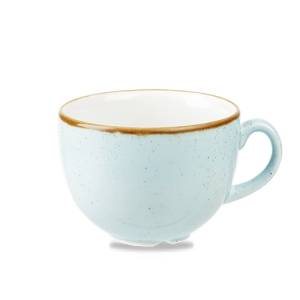 SOUP CUP COLOR CONTENT. 50CL. CHURCHILL STONECAST DUCK EGG BLUE