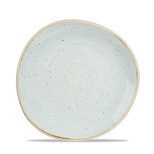 Bord rond trace kleur  diam. 21cm Churchill Stonecast Duck Egg Blue
