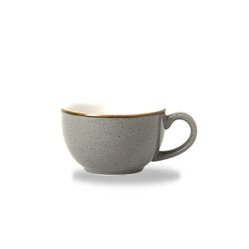 Koffiekop / theekop inh. 17cl. Churchill Stonecast Peppercorn Grey