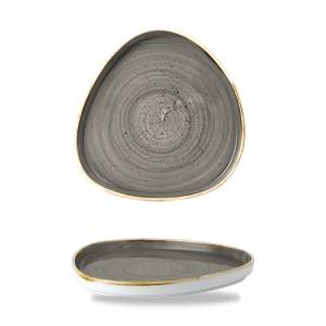 Chefs bord afm. 20cm. Churchill Stonecast Peppercorn Grey