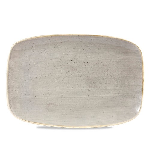 Chefs bord afm. 34.4x23.4cm. Churchill Stonecast Peppercorn Grey