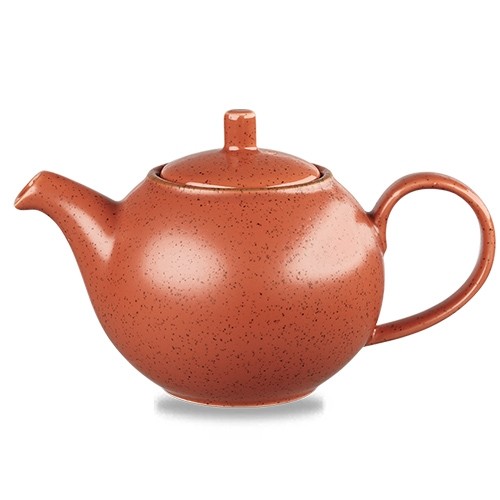 Theepot inh. 42.6cl. Churchill Stonecast Spiced Orange