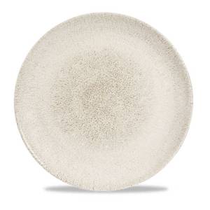 Coupe bord evolve diam. 28.8cm. Churchill raku Agate Grey