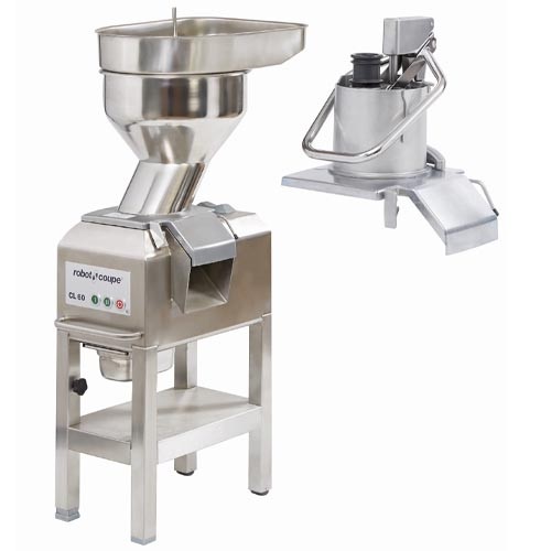 COUPE LEGUMES CL60 2 ENTREES GOUTIERES 400V/1500W (2325) ROBOT COUPE