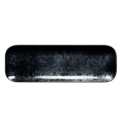 SCALE RECTANGULAR DIM. 33x11CM. COLOR BLACK CARBON RAK PORCELAIN