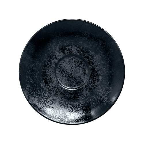 COFFEE CUP SIZE 20CL. COLOR BLACK CARBON RAK PORCELAIN