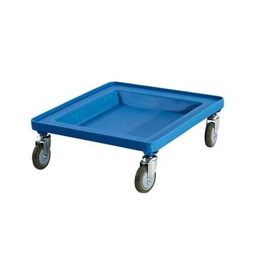 KORBWagen Z/SCHIEBEHALTERUNG 4 ROLLEN RÄDER Z/BREMSE ABM. 52X52X18CM. REINIGUNGSRACK