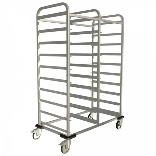 PANIER ETAGERES V/20 PANIER DIM. 118,5X62,5CM. HGT 159CM. 4 COMMUTATEURS/2 FREIN