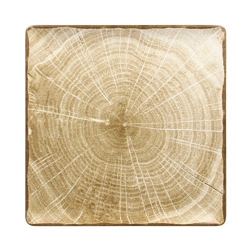 Bord vierkant afm. 33x33cm. kleur Moss Green Woodart RAK Porcelain