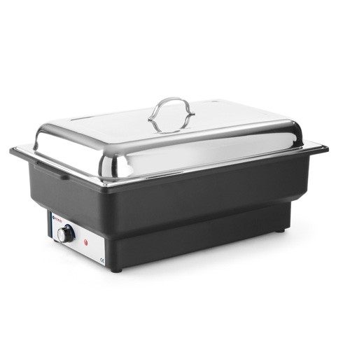 CHAFING DISH ELECTRIQUE TELLANO GN 1/1 CONT. 9L. 230V/900W en acier inoxydable