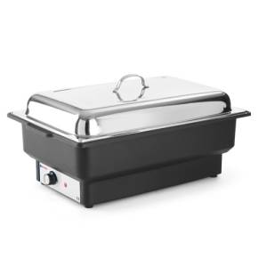 CHAFING DISH ELECTRIQUE TELLANO GN 1/1 CONT. 9L. 230V/900W en acier inoxydable