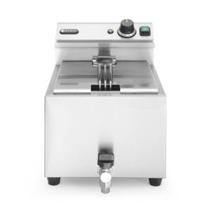 Friteuse Mastercook inh. 8l. met kraan 230v/3500w Hendi