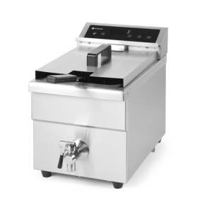 INDUKTIONSFRITEUSE PROFI LINE INHALT 8L. MIT ABLAUFVENTIL 230V/3500W HENDI