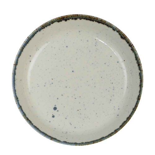 PLATE DEEP DIAM. 24CM. MOODS DREAMY COLOR CREAM NOVA