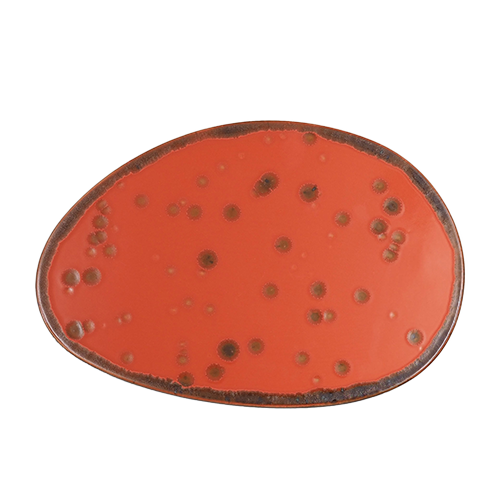 Bord medium 27x18cm. Moods Mature kleur Terracotta Nova