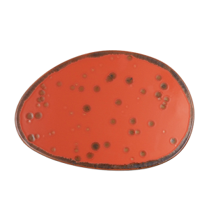 Bord medium 27x18cm. Moods Mature kleur Terracotta Nova