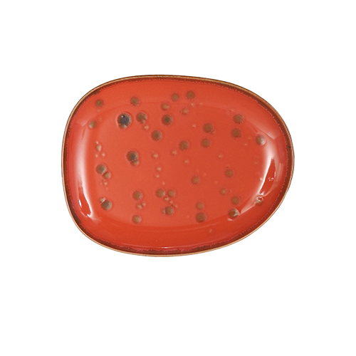 BORD SMAL AFM. 22X18CM. MOODS MATURE KLEUR TERRACOTTA NOVA