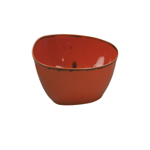 SCHAAL DIEP AFM. 13X11X8CM. MOODS MATURE KLEUR TERRACOTTA NOVA