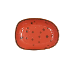 Dipschaal middel afm. 10x9cm. Moods Mature kleur Terracotta Nova