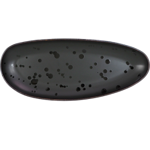 Bord rechthoekig afm. 32x14cm. Moods Mysterious kleur Black Nova