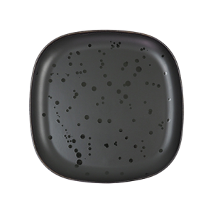 Bord vierkant afm. 26x26cm. Moods Mysterious kleur Black Nova