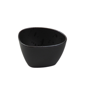 SCHAAL DIEP AFM. 13X11X8CM. MOODS MYSTERIOUS KLEUR BLACK NOVA