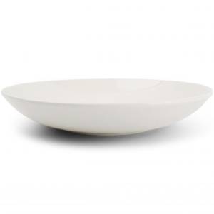 DIEP BORD DIAM. 26XH4,5CM. WIT CIRRO BONBISTRO