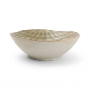 VENEZ DIAM. 19.5XH6.5CM. OLIVE MOSAÏQUE F2D