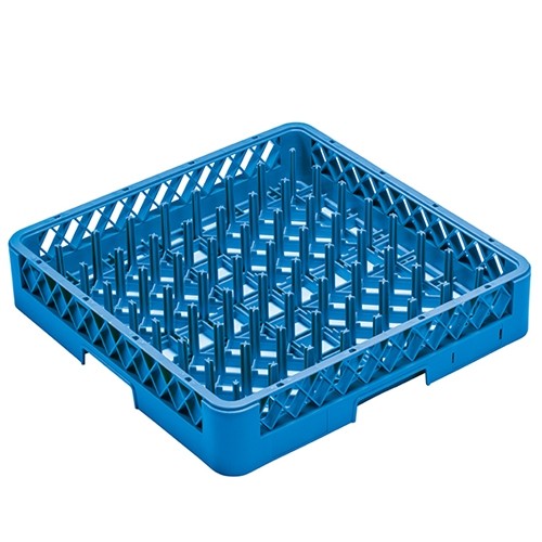 Tellerkorb in der Größe von 64 Stiften. 50X50X10CM. REINIGUNGSRACK