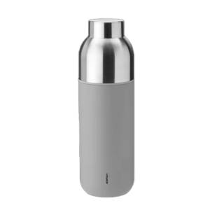 MAINTIEN AU CHAUD BOUTEILLE THERMOS GRIS CLAIR CONT. 0.75L. STELTON
