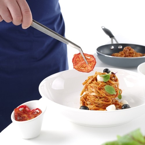 Pincet gekromd rvs 16cm. Hendi