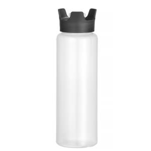 NON-DRIP DISPENSER BOTTLE CONTENT. 23CL. COLOR TRANSPARENT BLACK PLASTIC HENDI