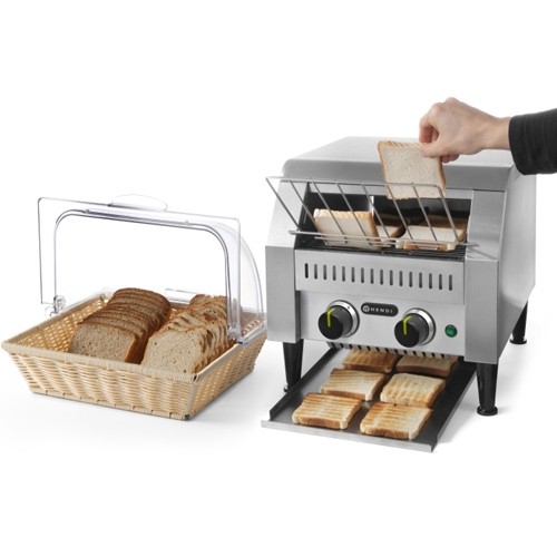KONTINUIERLICHER TOASTER EDELSTAHL DOPPEL 230V. 2240W. HENDI