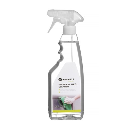 PFLEGEMITTEL INHALT AUS EDELSTAHL. 500 ml. HENDI