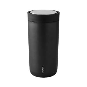 CLIQUEZ POUR ALLER CUP CONT. 0.4L. STELTON NOIR MÉTALLIQUE