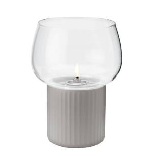 Windlicht Hygge Hurricane grey Rig-Tig