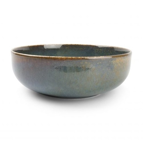 Kom diam. 21xh7,5cm. groen Cirro BonBistro