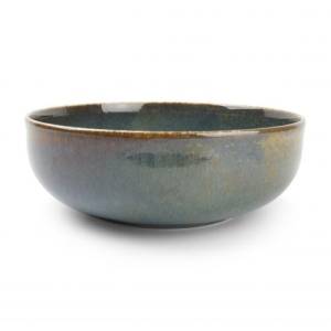 Kom diam. 21xh7,5cm. groen Cirro BonBistro