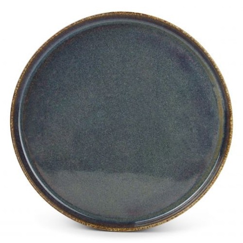 PLATTE FLACH DURCHM. 25CM. GRÜNER PILA BONBISTRO