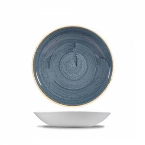 Coup schaal kleur Blueberry diam. 24,8cm. Churchill Stonecast