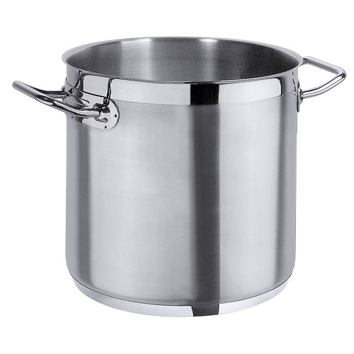 COOKING PAN HIGH CAPACITY 6L. DIAM. 20CM. HG. 20CM. Stainless steel 18/10