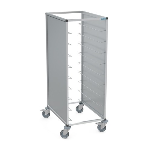 PLATEAUX/CHARIOT DE DEBARQUEMENT 1 COMPARTIMENT 2X EURONORM ET 1/14 H. 145CM. HUPFER