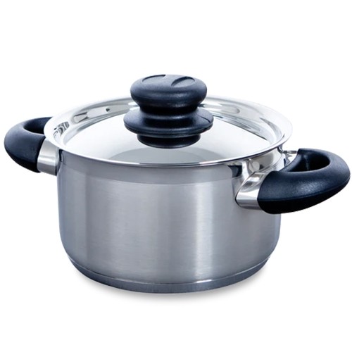 KOCHPFANNE MIT DECKEL DURCHM. 20 CM. CARAT+ BK