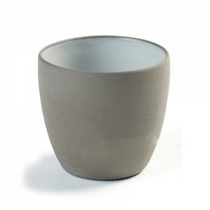 Espressokop inh. 17cl. Dusk antracietgrijs wit Serax