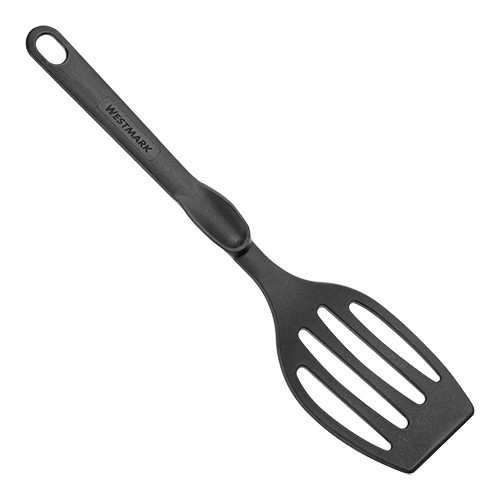 Bakspaan lengte 26cm. hittebestendig kunststof zwart