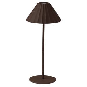 LAMP LONDON DIAM. 14CM. HG T. 33CM. BROWN