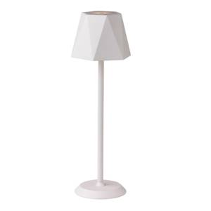Lamp madrid diam. 11cm. hgt. 38cm. wit
