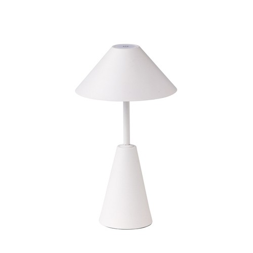 LAMPE MALMÖ DURCHM. 15CM. HG T. 28CM. WEISS