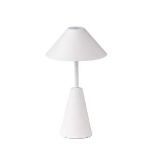 LAMPE MALMÖ DURCHM. 15CM. HG T. 28CM. WEISS